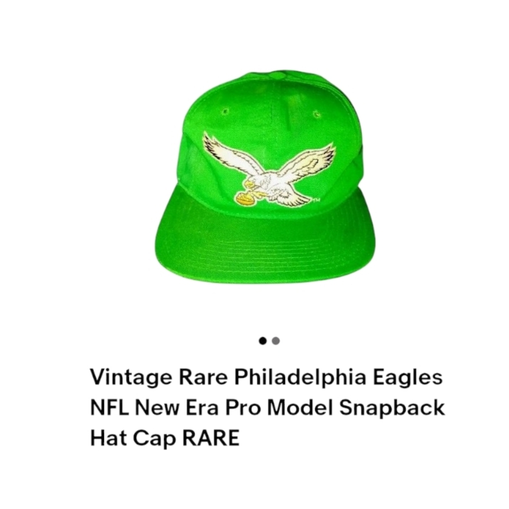 New Era Philadelphia Eagles Green Snapback Cap